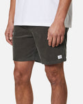 The Katin Mens Cord Local Walkshorts in Black Wash