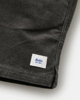 The Katin Mens Cord Local Walkshorts in Black Wash