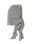 Extra Large Balabonnet Scarf in Grey