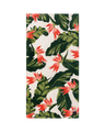 Mauka Cotton Beach Towel in White