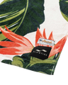 Mauka Cotton Beach Towel in White