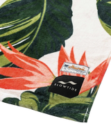 Mauka Cotton Beach Towel in White