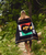 The Slowtide One Love Beach Towel in Black
