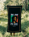 The Slowtide One Love Beach Towel in Black