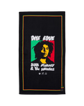 The Slowtide One Love Beach Towel in Black
