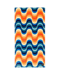 The Slowtide Flip Side Beach Towel in Lagoon