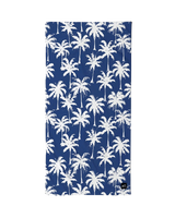 The Slowtide Luca Beach Towel in Blue & White