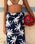 The Slowtide Luca Beach Towel in Blue & White