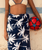 The Slowtide Luca Beach Towel in Blue & White