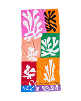 Snow Flowers Towel in Multi