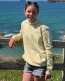 The ACS Clothing Girls Girls Beach Club Hoodie in Butter