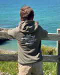 The ACS Clothing Boys Boys Bolt Hole Hoodie in Khaki