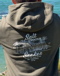 The ACS Clothing Boys Boys Bolt Hole Hoodie in Khaki