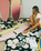 The Slowtide XOXO Driftweave Coco Ho x Slowtide Beach Blanket in Black