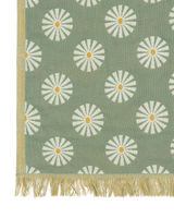 Sun Dazed DriftWeave Beach Blanket in Green