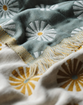 Sun Dazed DriftWeave Beach Blanket in Green