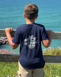 The ACS Clothing Boys Boys Bolt Hole T-Shirt in Dark Navy