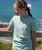 The ACS Clothing Boys Girls Muse Block T-Shirt in Aloe