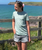 The ACS Clothing Boys Boys Cornwall Palm T-Shirt in Aloe