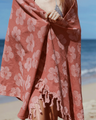 The Slowtide Hau Turkish Towel in Warm Earth