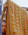 The Slowtide Daydream Driftweave Turkish Towel in Curry