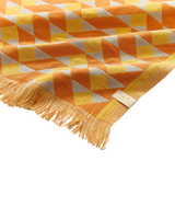 The Slowtide Daydream Driftweave Turkish Towel in Curry