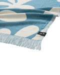 The Slowtide Kingston Driftweave Turkish Towel in Lagoon