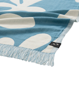 The Slowtide Kingston Driftweave Turkish Towel in Lagoon
