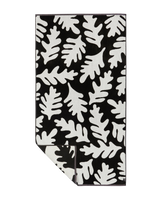 The Slowtide Hele Premium Woven Towel in Black