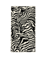 Skatie Zebra Premium Woven Towel in Black