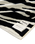 Skatie Zebra Premium Woven Towel in Black