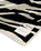Skatie Zebra Premium Woven Towel in Black