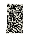 Skatie Zebra Premium Woven Towel in Black