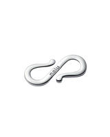 Silver S-Clasp in Silver