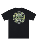 The Sex Wax Mens Camo T-Shirt in Black