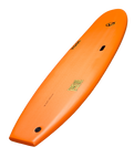 Shoot Out 7'6" Softboard in Orange & Flash Green Ripple