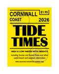Cornish Coast Tide Times 2026 in Assorted