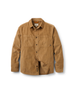 The Passenger Mens Backcountry Cord Light Shirt in Caramel