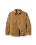 The Passenger Mens Backcountry Cord Light Shirt in Caramel