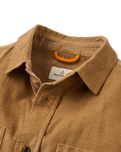 The Passenger Mens Backcountry Cord Light Shirt in Caramel