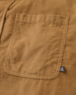 The Passenger Mens Backcountry Cord Light Shirt in Caramel
