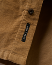 The Passenger Mens Backcountry Cord Light Shirt in Caramel