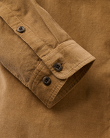 The Passenger Mens Backcountry Cord Light Shirt in Caramel