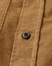 The Passenger Mens Backcountry Cord Light Shirt in Caramel