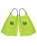 The Hydro Tech 2 Fins in Acid Yellow