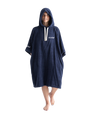 Organic Towel Robe in Navy