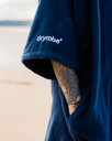 Organic Towel Robe in Navy