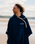 Organic Towel Robe in Navy
