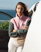 Time Off Fleece Jacket in Eucalyptus