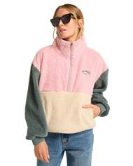 Time Off Fleece Jacket in Eucalyptus